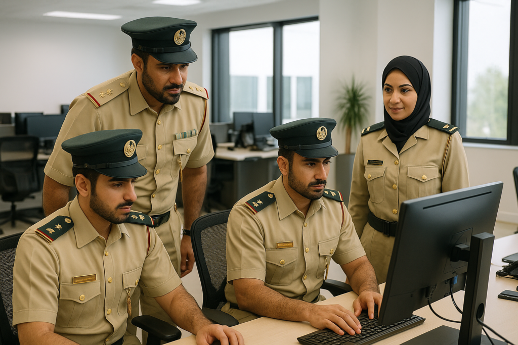 رواتب الهيئة الاتحادية للهوية والجمارك أمن المنافذ 2025
