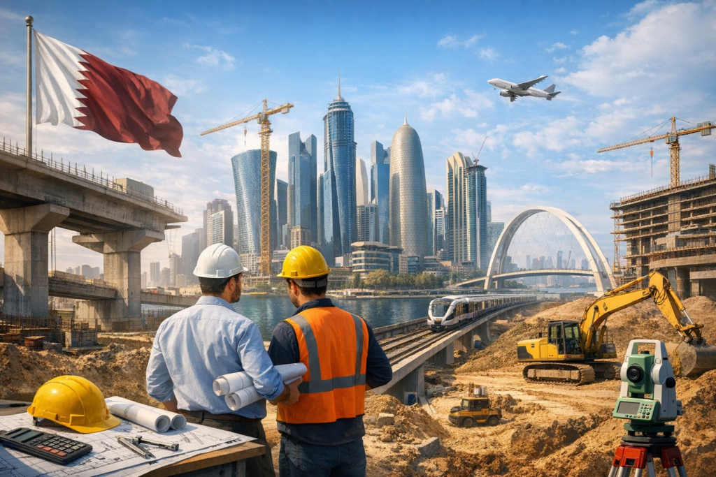 وظائف الهندسة المدنية في قطر 2025