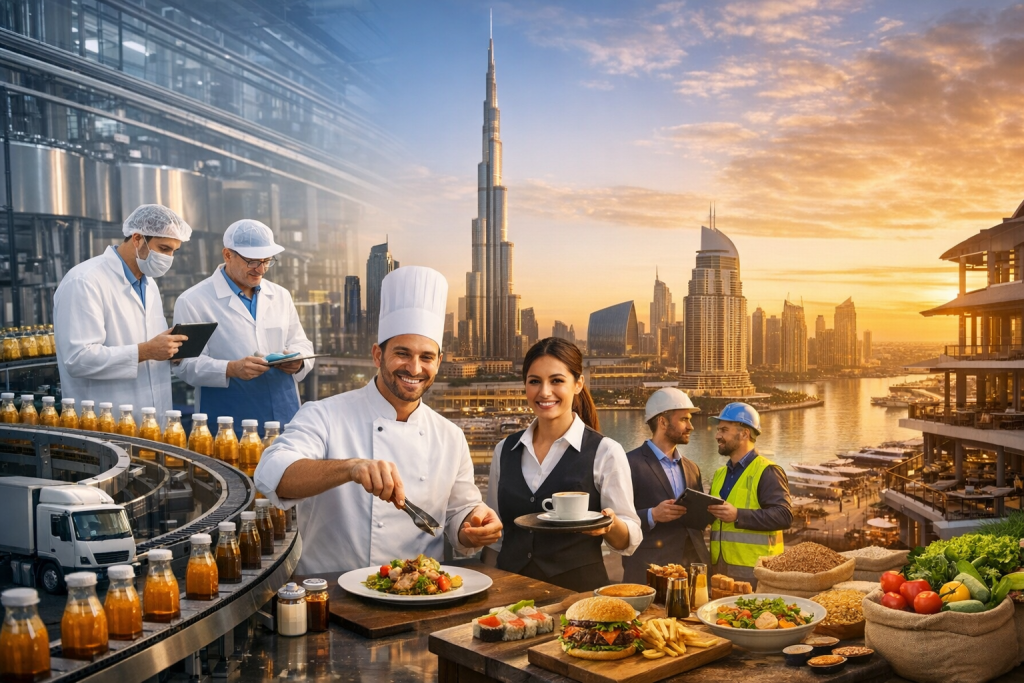 أفضل وظائف شركات الأغذية والمشروبات في دبي
