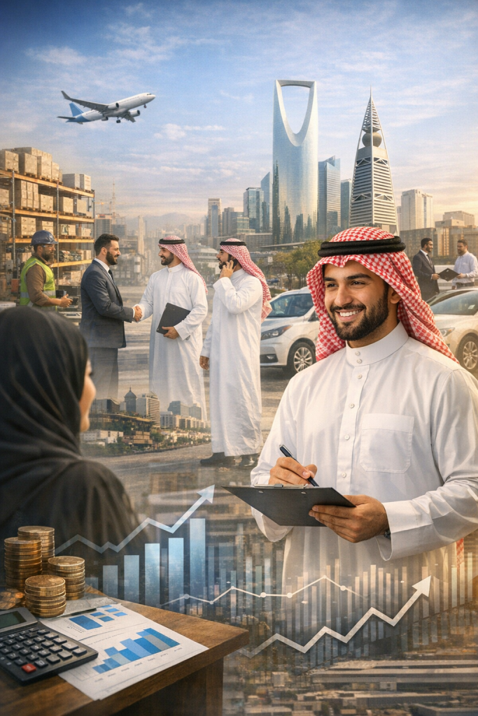وظائف مندوبين مبيعات في السعودية 2026 برواتب مجزية وحوافز عالية