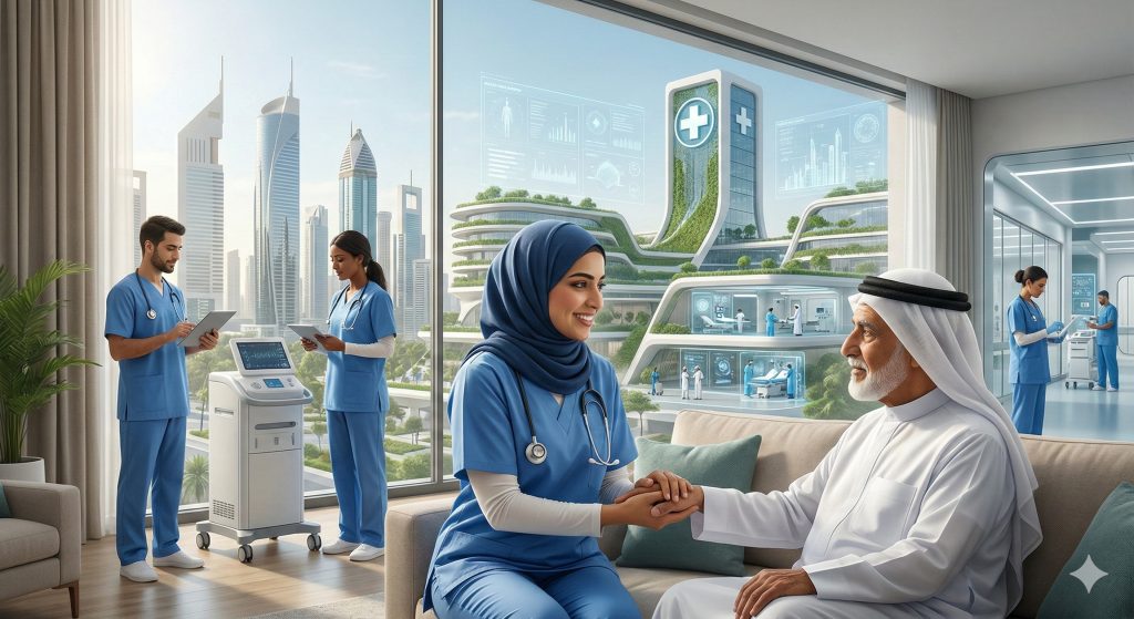 دليل وظائف التمريض المنزلي والمستشفيات في الخليج 2026