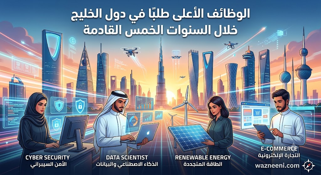 الوظائف الأعلى طلبًا في دول الخليج