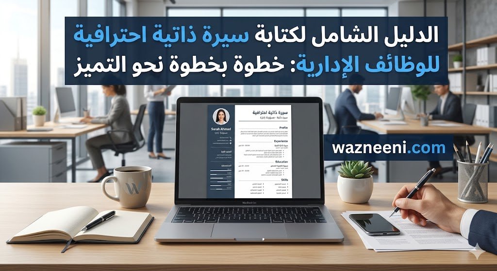 سيرة ذاتية احترافية للوظائف الإدارية