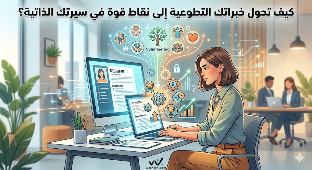 الخبرات التطوعية في السيرة الذاتية