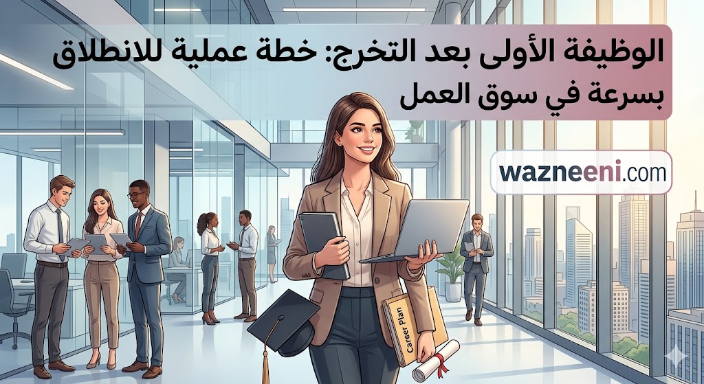 الوظيفة الأولى بعد التخرج