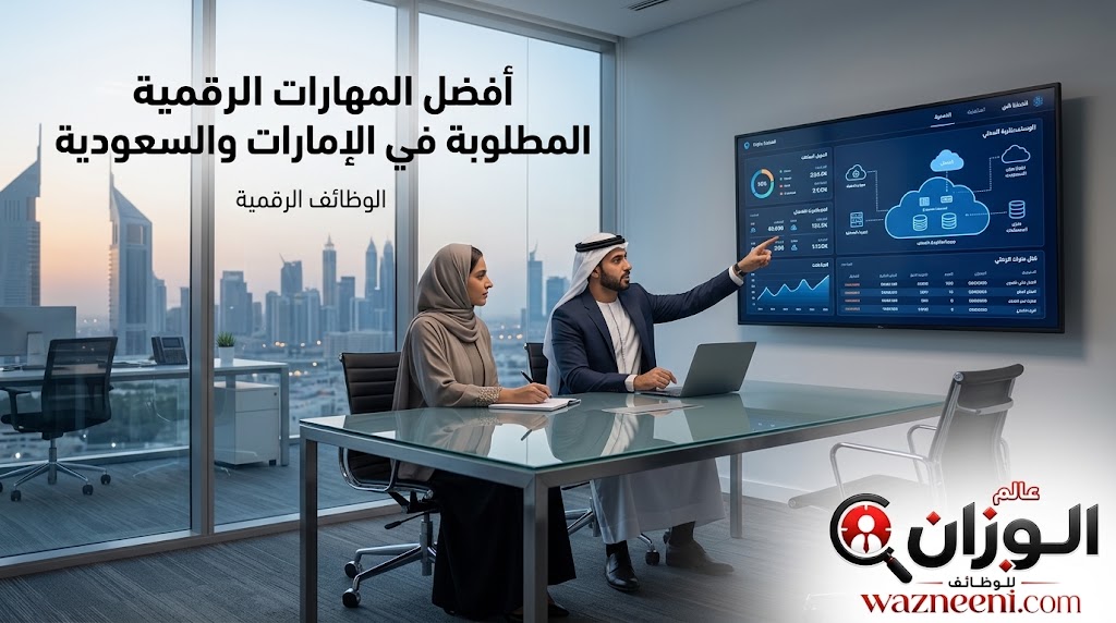 المهارات الرقمية المطلوبة