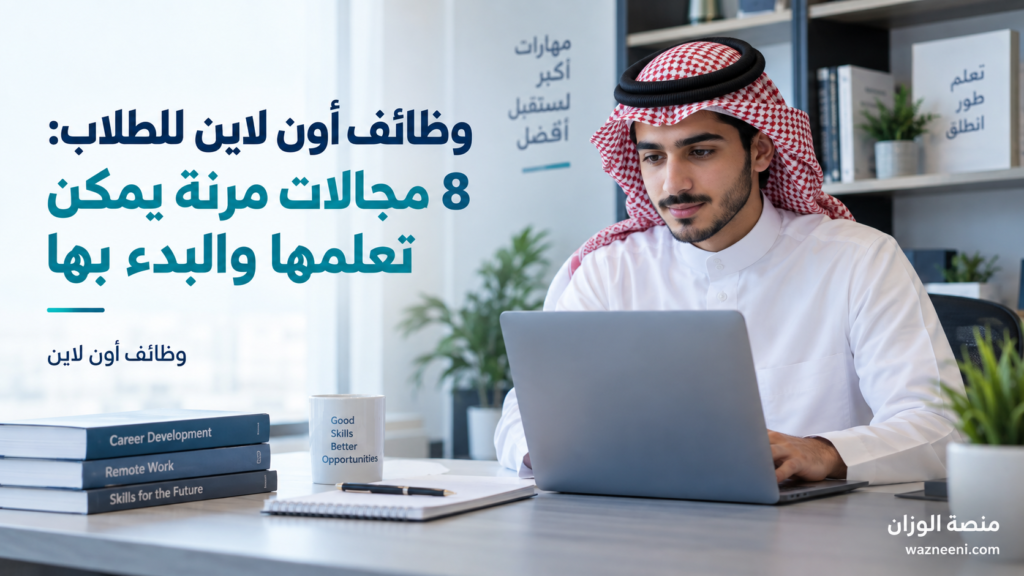 وظائف أون لاين للطلاب