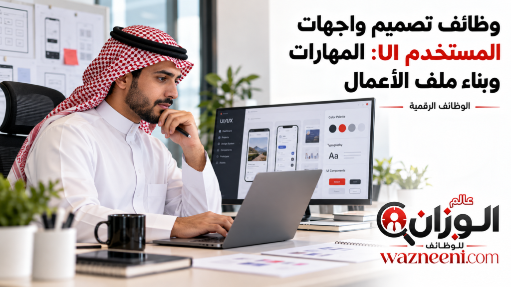 وظائف تصميم واجهات المستخدم UI