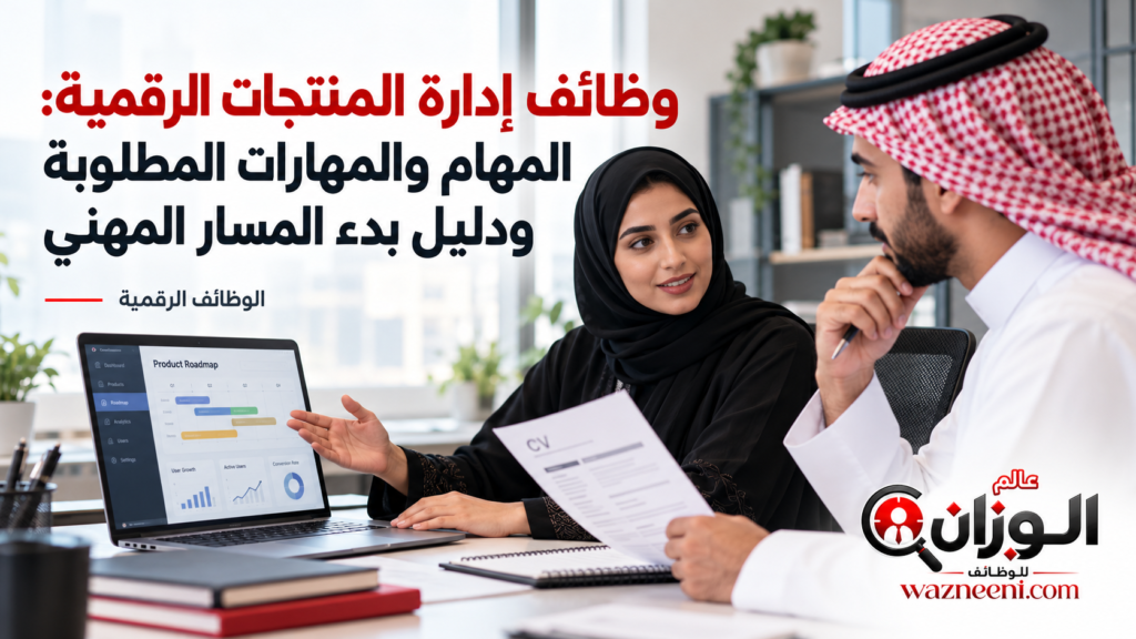 وظائف إدارة المنتجات الرقمية