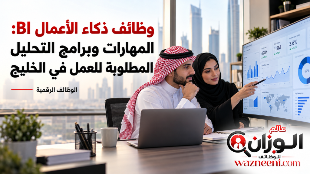 وظائف ذكاء الأعمال BI